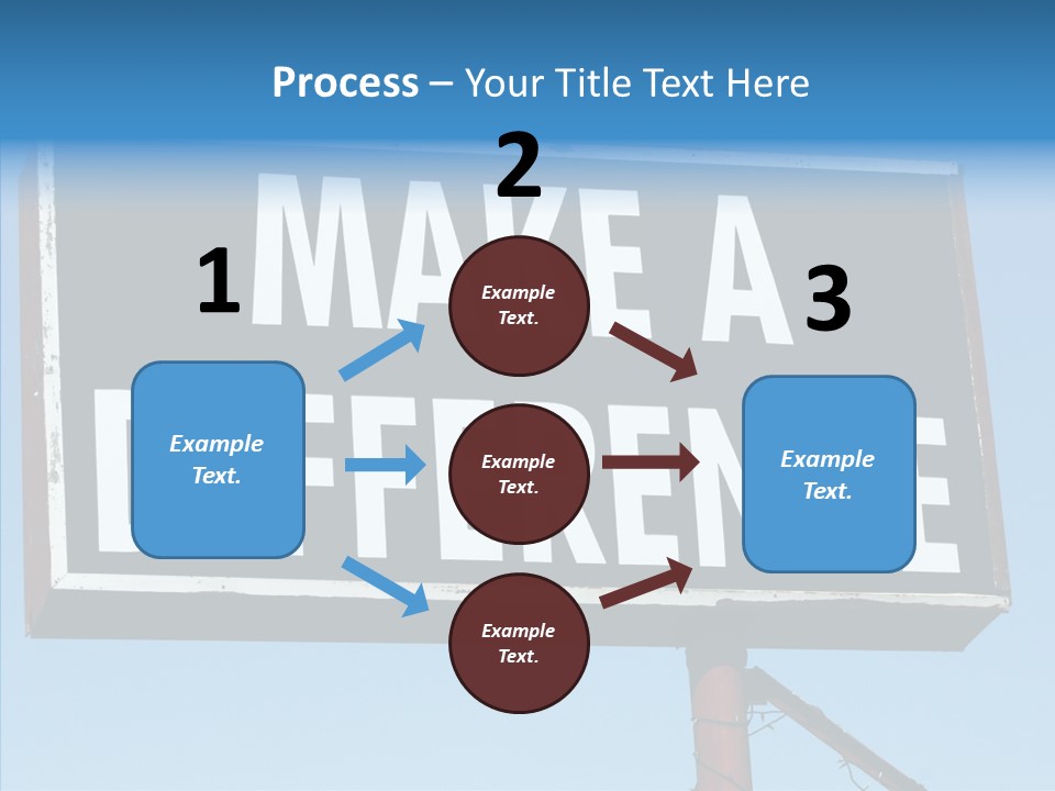 Female Sharing Senior PowerPoint Template