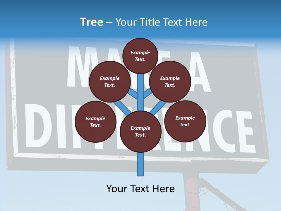 Female Sharing Senior PowerPoint Template