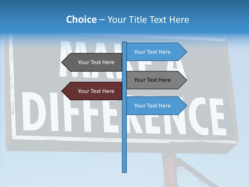 Female Sharing Senior PowerPoint Template