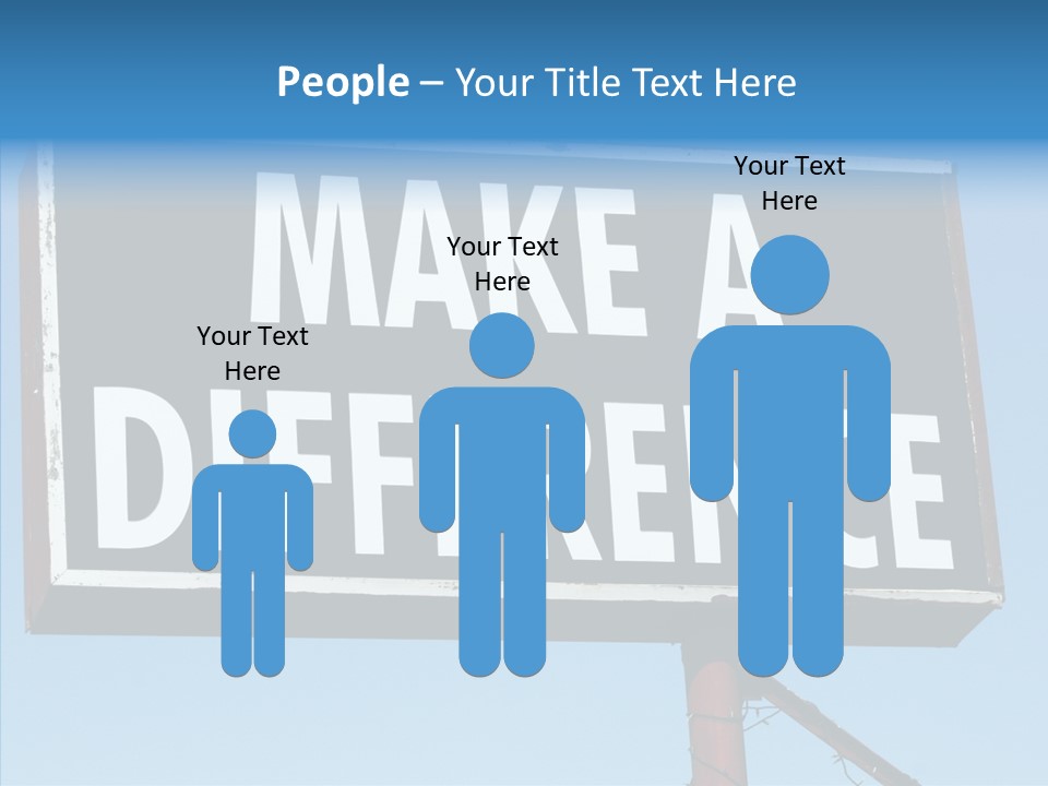 Female Sharing Senior PowerPoint Template