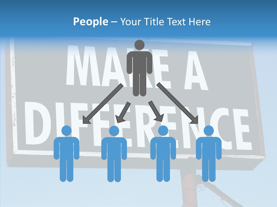 Female Sharing Senior PowerPoint Template