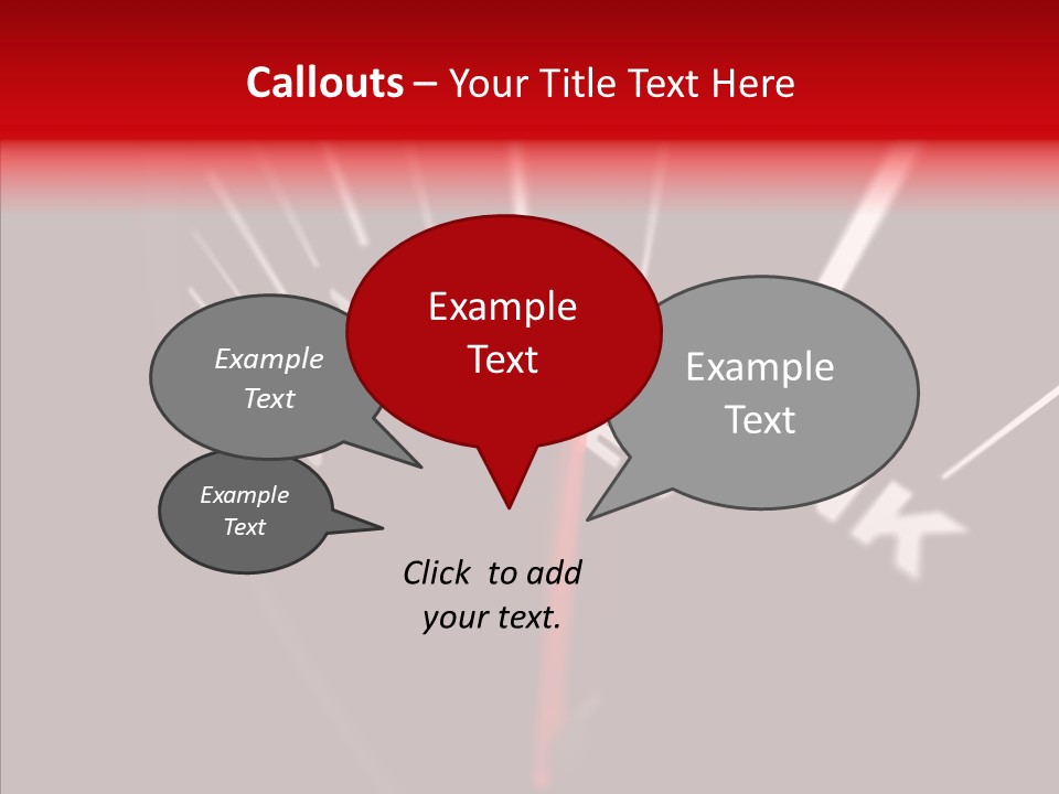 Touching White Background Hold PowerPoint Template