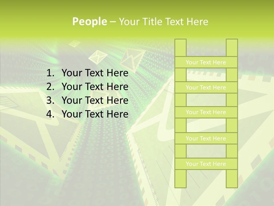 Female White Women PowerPoint Template