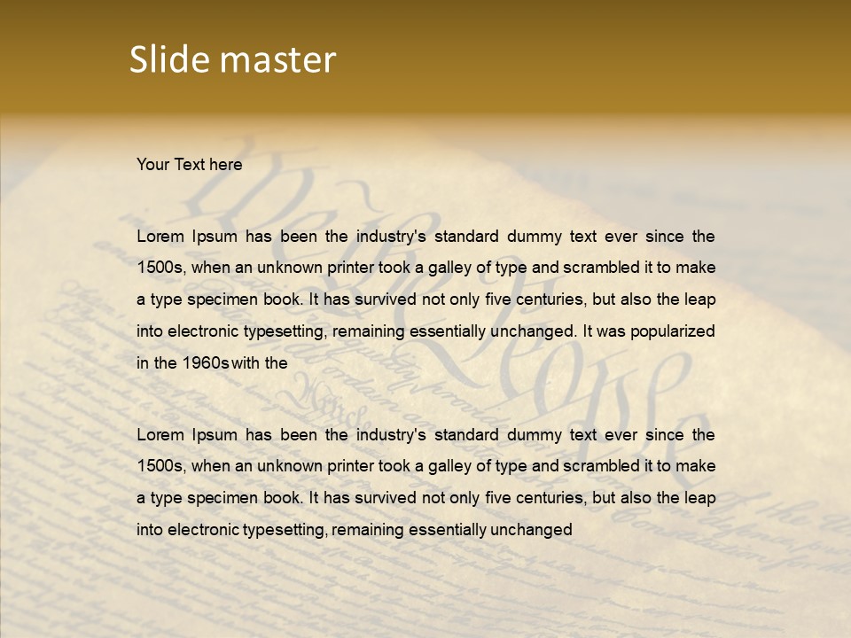 Assistance White Care PowerPoint Template