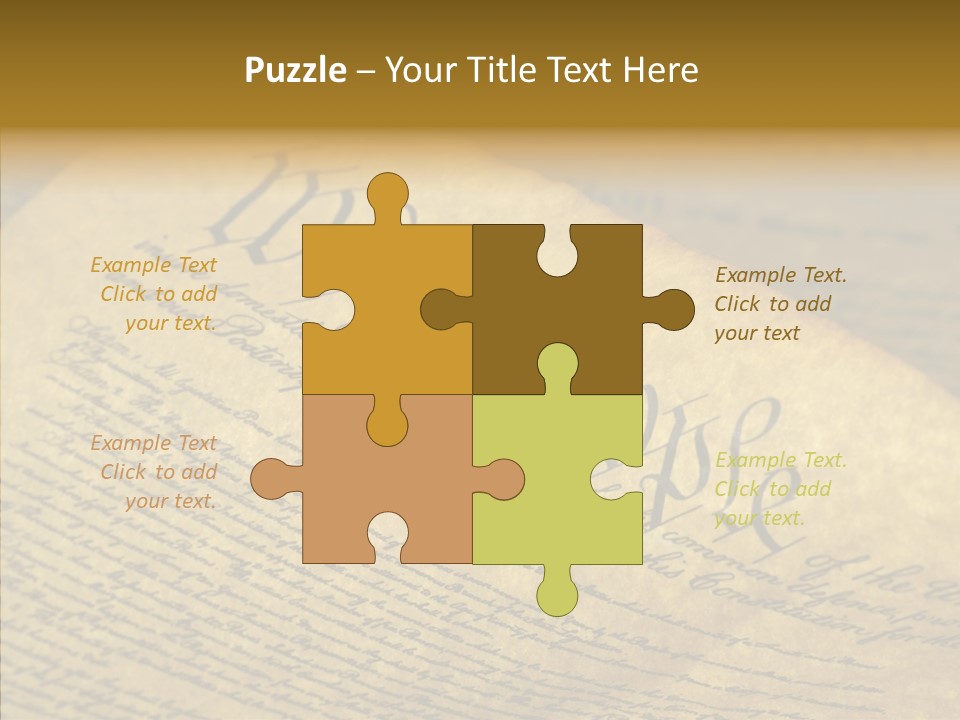 Assistance White Care PowerPoint Template