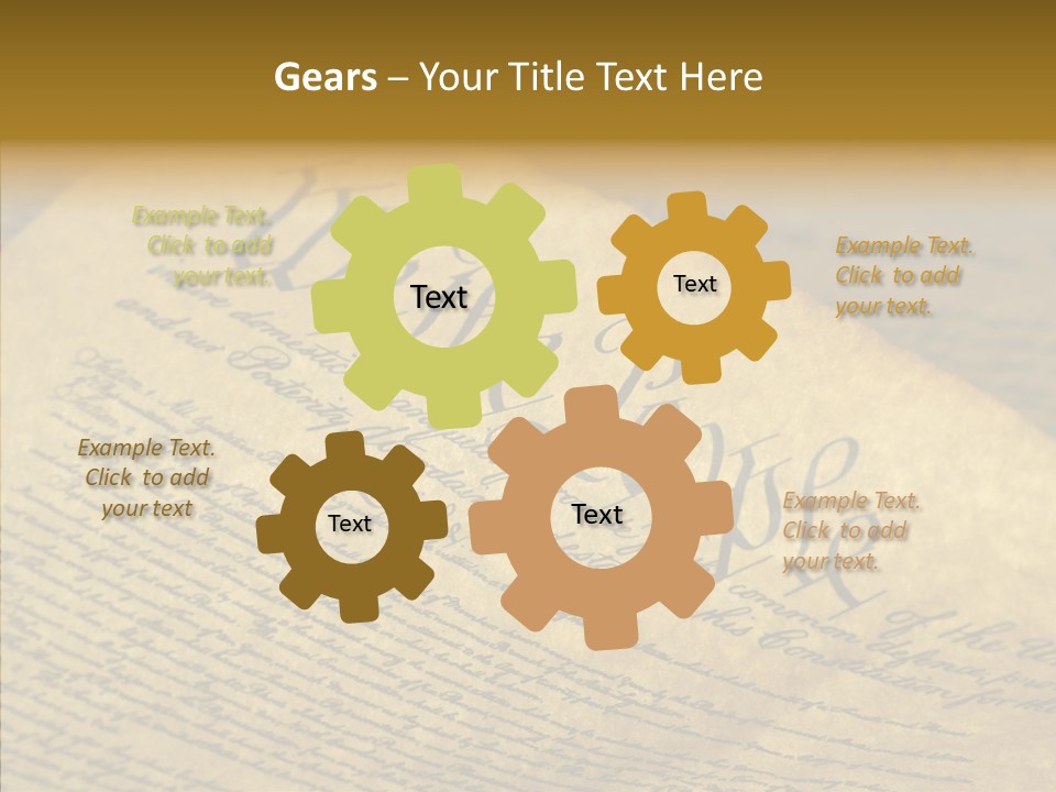 Assistance White Care PowerPoint Template