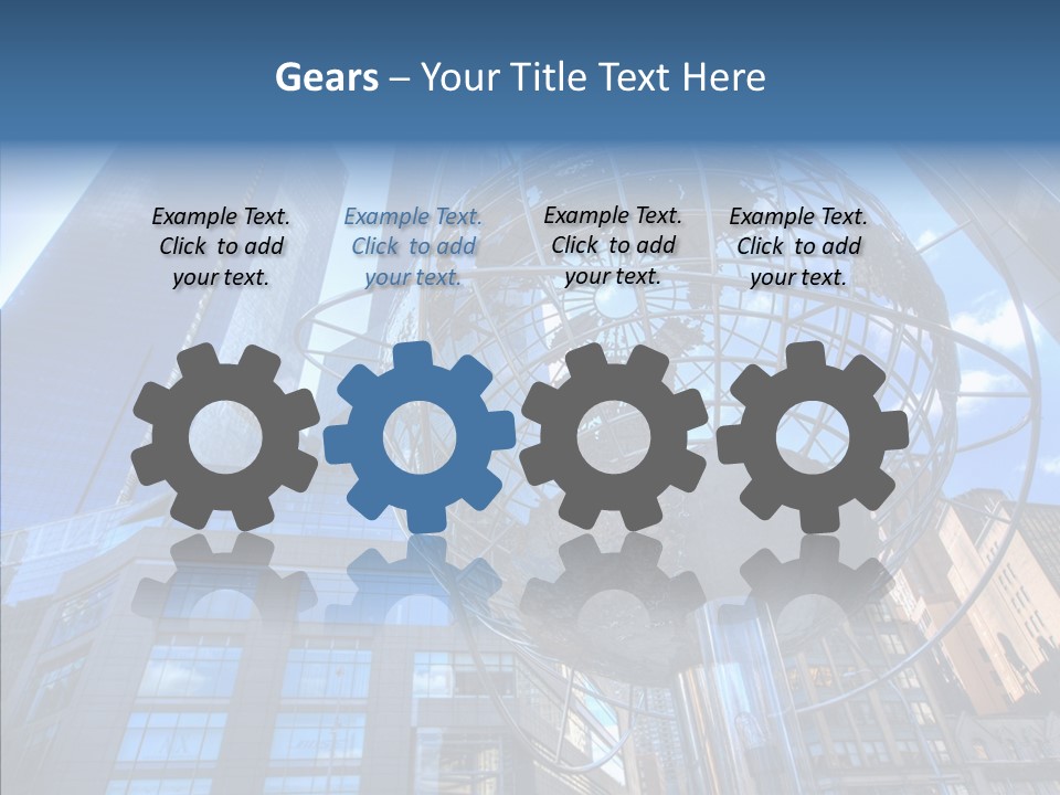 Togetherness Young Finger PowerPoint Template