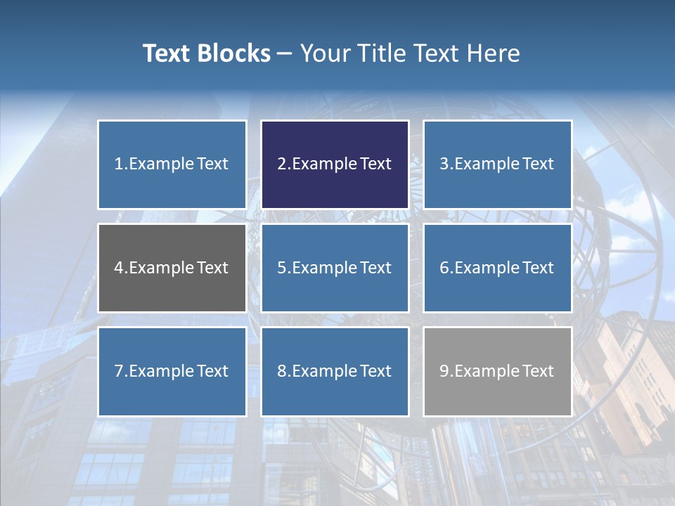 Togetherness Young Finger PowerPoint Template