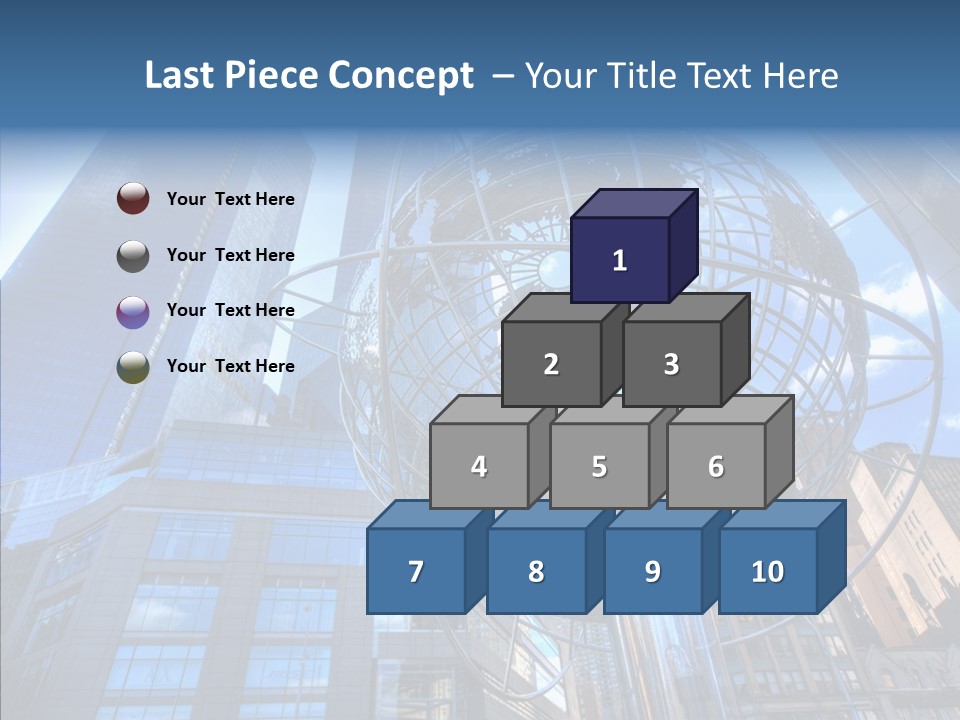 Togetherness Young Finger PowerPoint Template