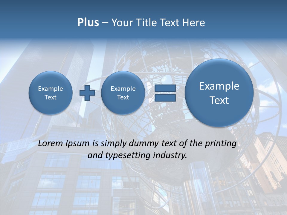 Togetherness Young Finger PowerPoint Template