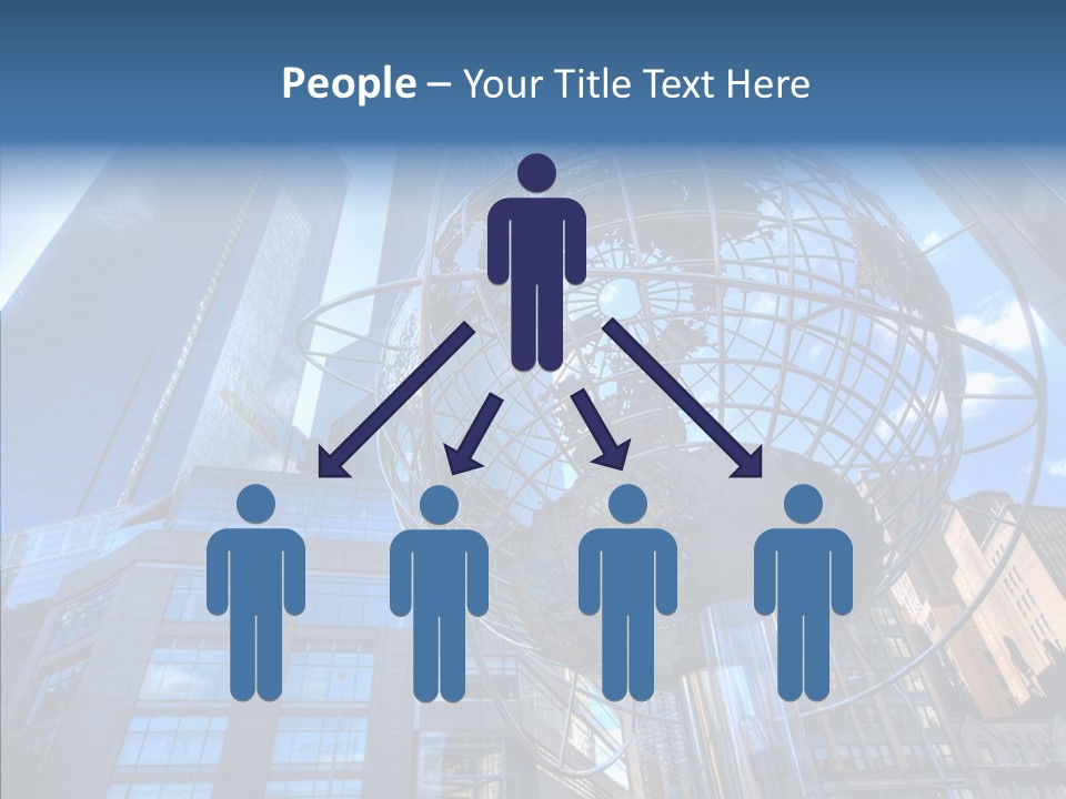 Togetherness Young Finger PowerPoint Template