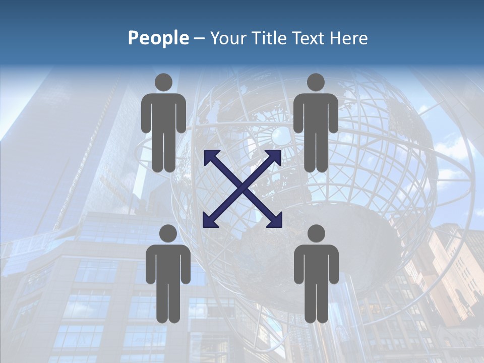 Togetherness Young Finger PowerPoint Template