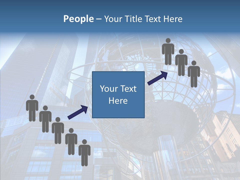 Togetherness Young Finger PowerPoint Template