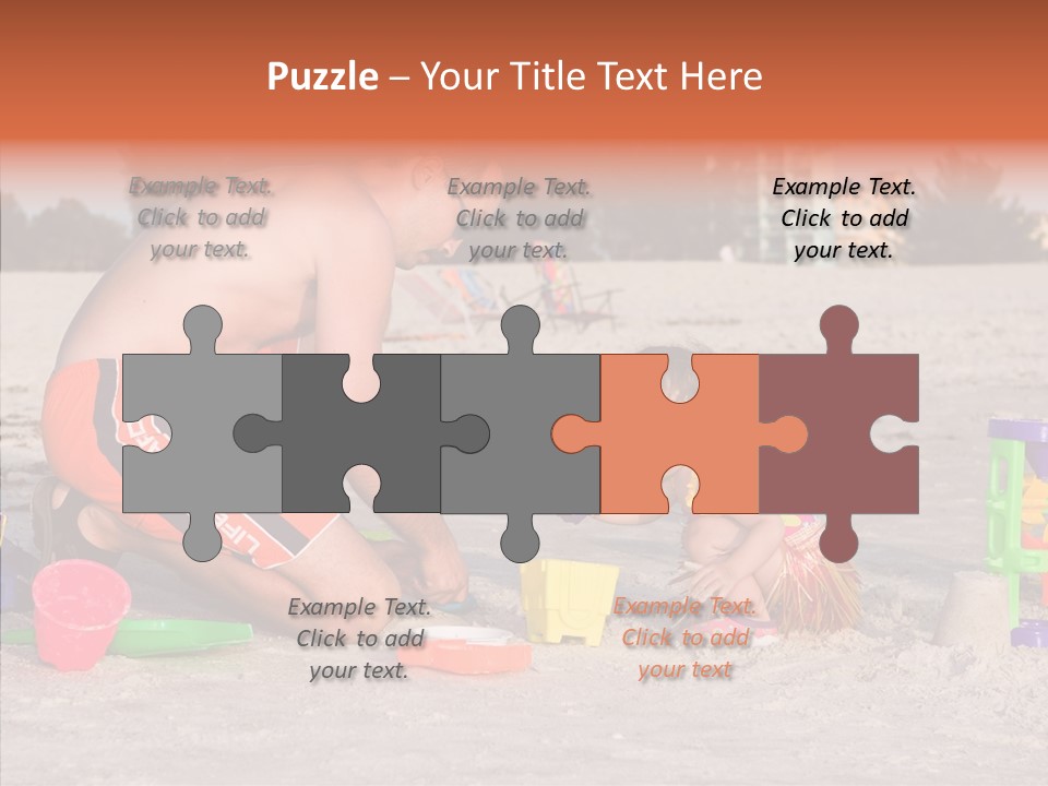 Togetherness White Sharing PowerPoint Template