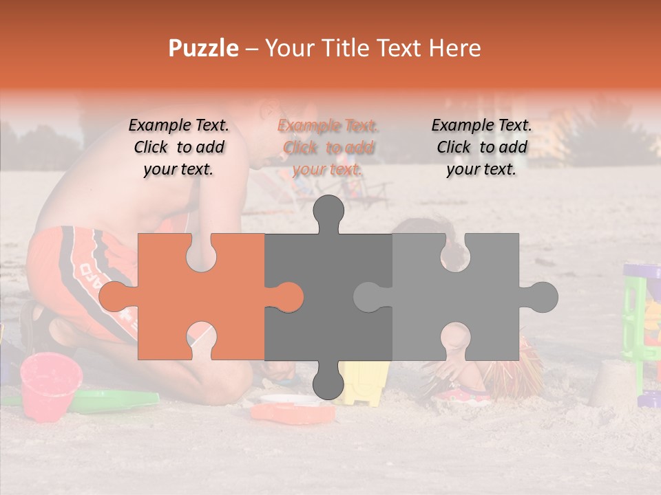 Togetherness White Sharing PowerPoint Template