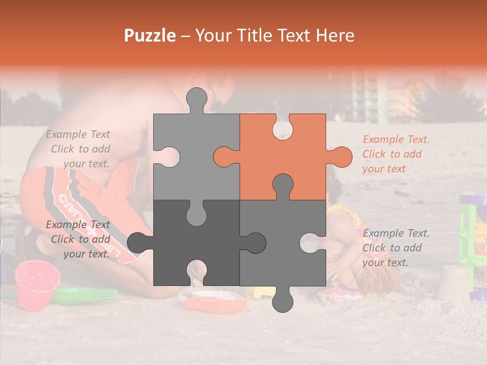 Togetherness White Sharing PowerPoint Template