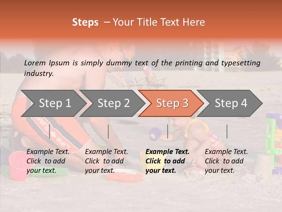 Togetherness White Sharing PowerPoint Template