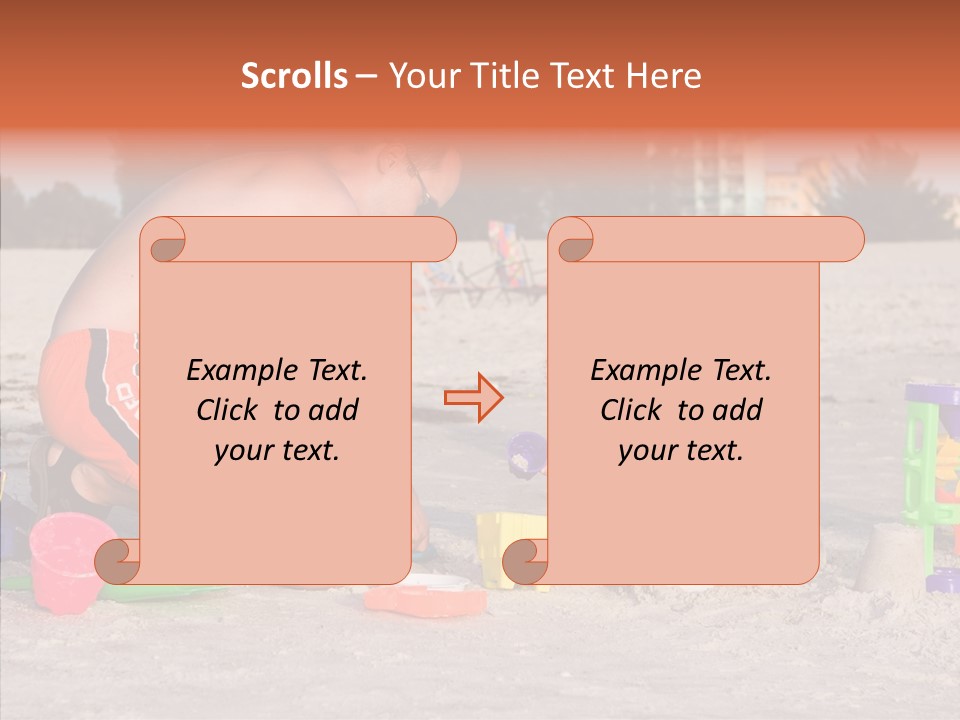 Togetherness White Sharing PowerPoint Template