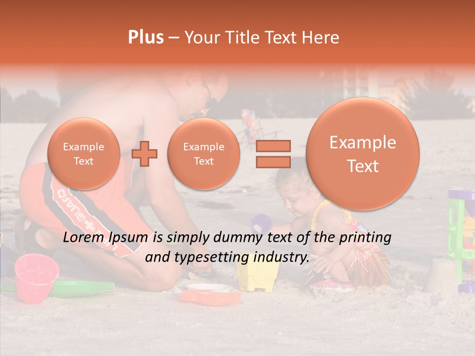 Togetherness White Sharing PowerPoint Template