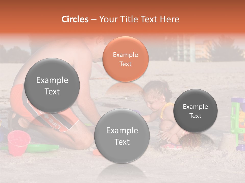 Togetherness White Sharing PowerPoint Template