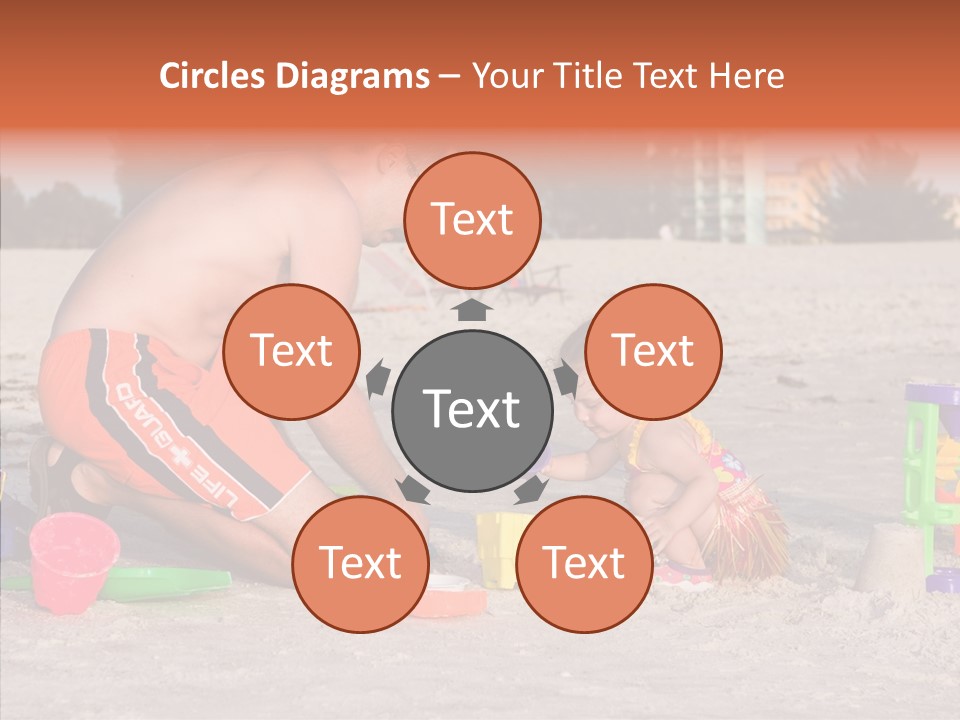 Togetherness White Sharing PowerPoint Template