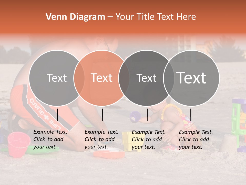 Togetherness White Sharing PowerPoint Template