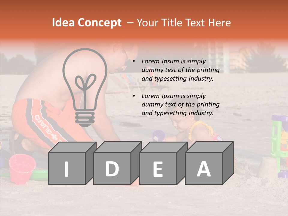 Togetherness White Sharing PowerPoint Template