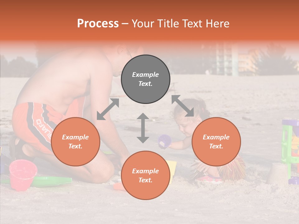 Togetherness White Sharing PowerPoint Template