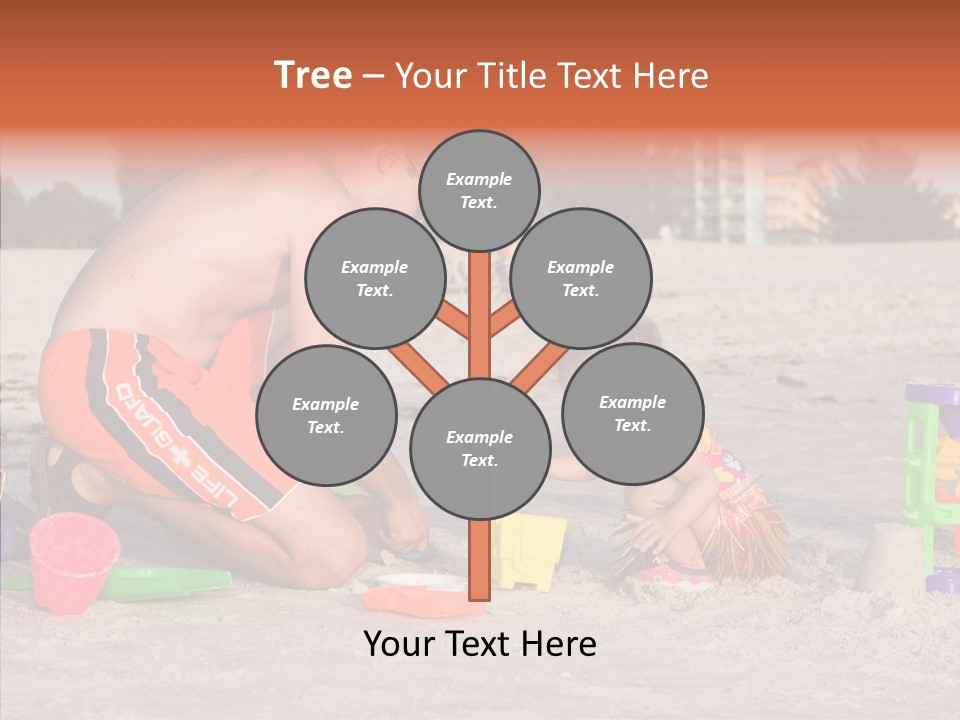 Togetherness White Sharing PowerPoint Template