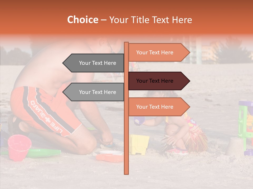 Togetherness White Sharing PowerPoint Template