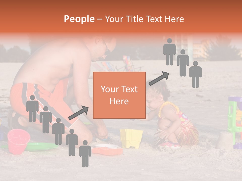 Togetherness White Sharing PowerPoint Template