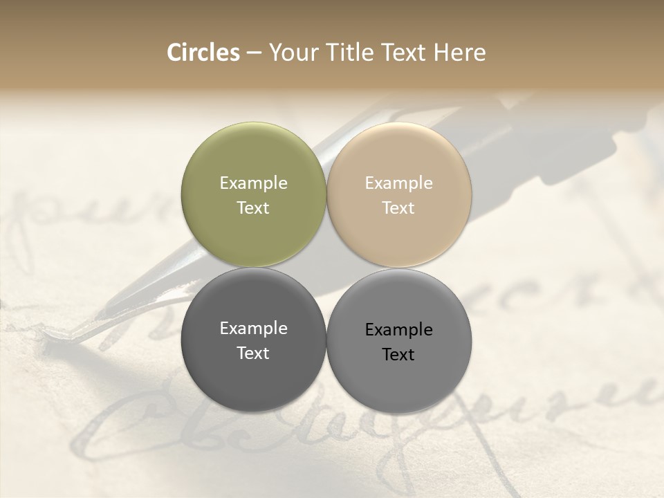 Aging Old Senior PowerPoint Template