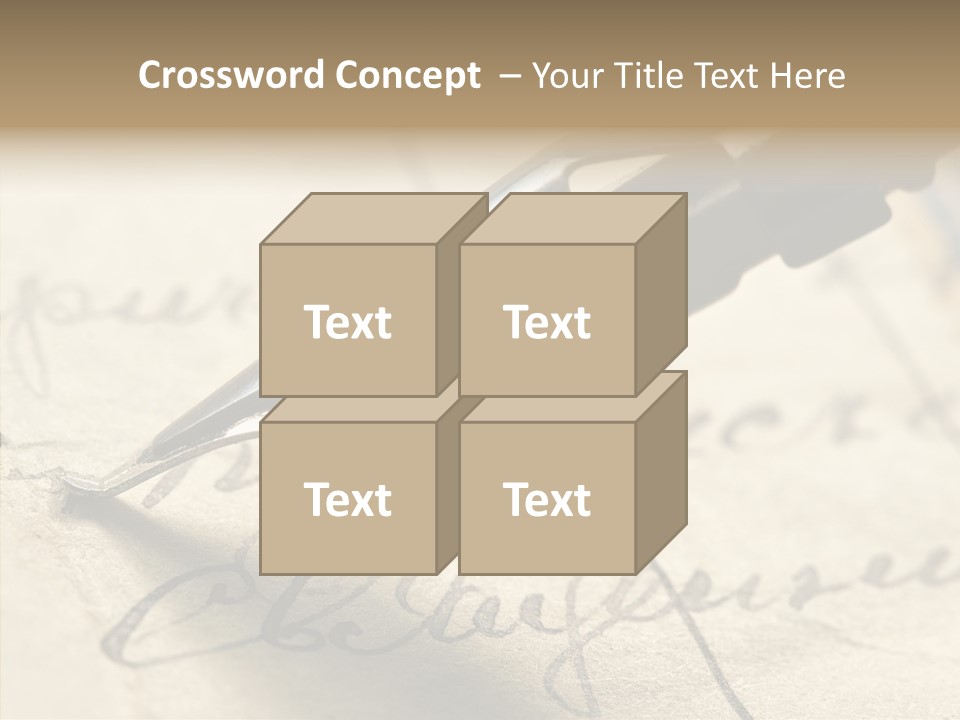 Aging Old Senior PowerPoint Template