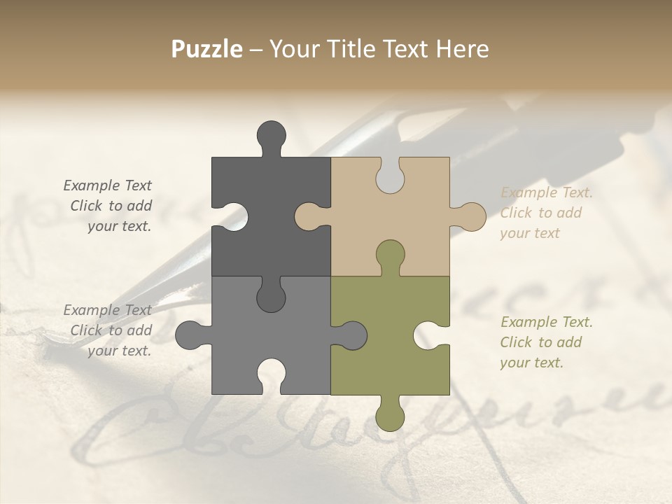 Aging Old Senior PowerPoint Template