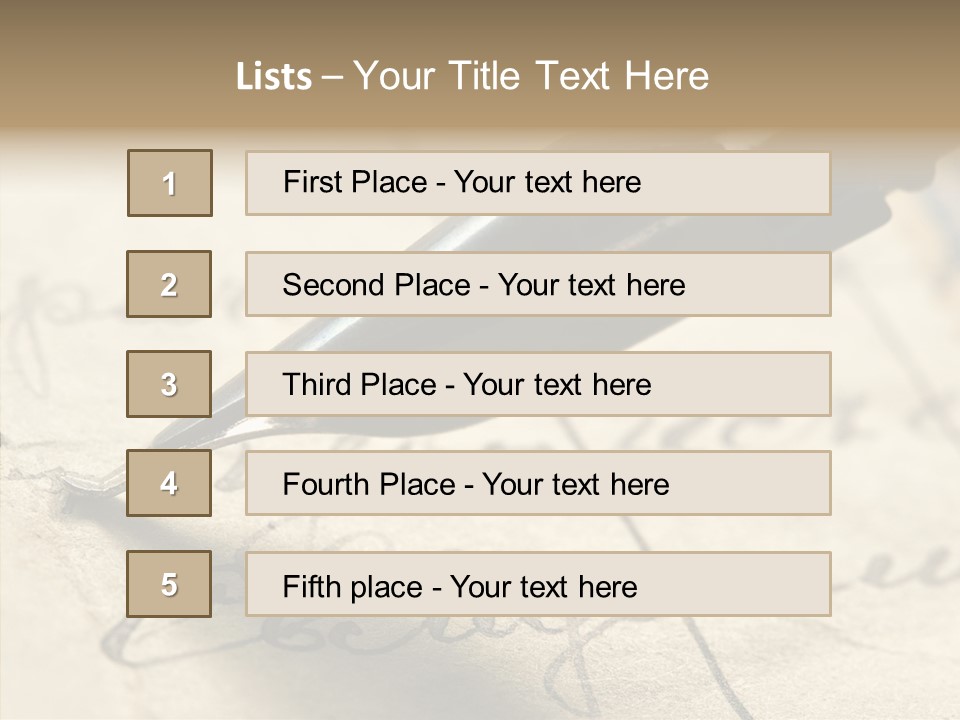 Aging Old Senior PowerPoint Template