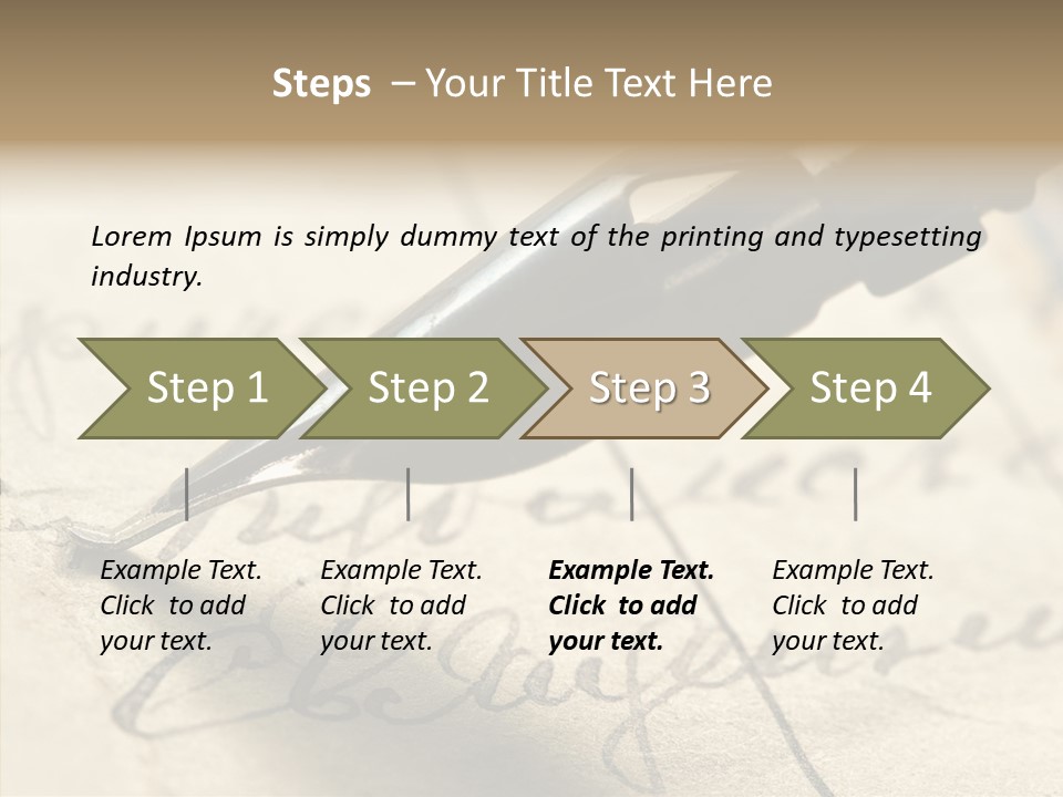 Aging Old Senior PowerPoint Template