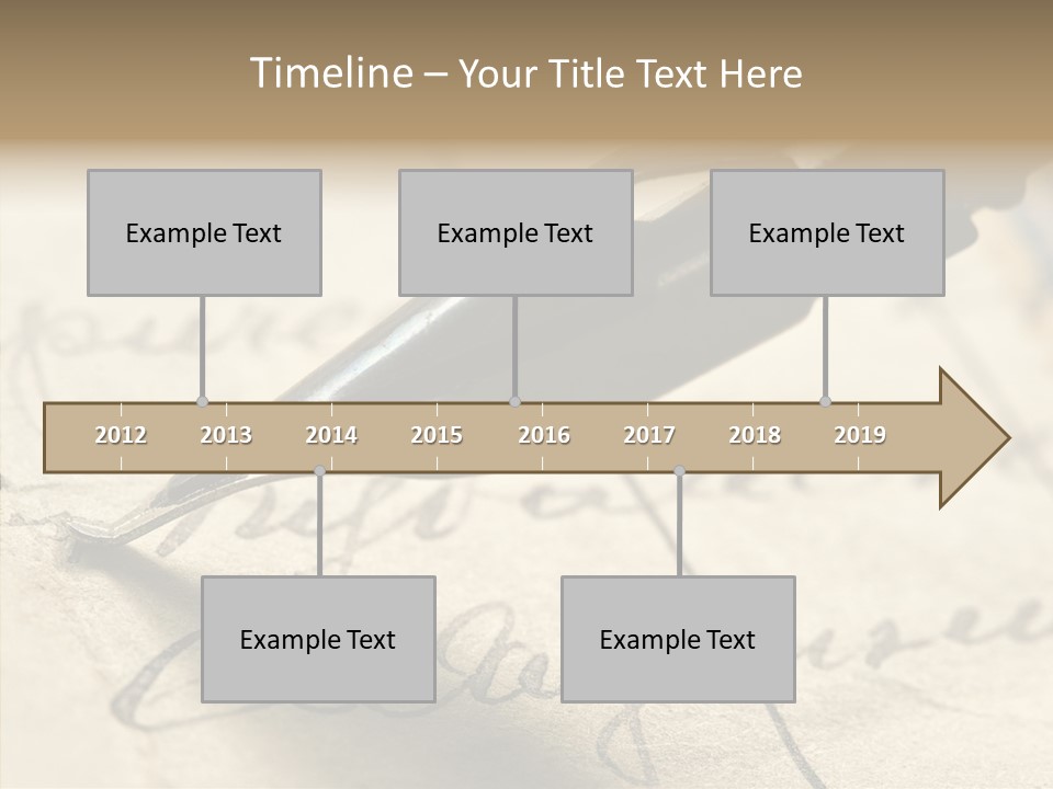 Aging Old Senior PowerPoint Template