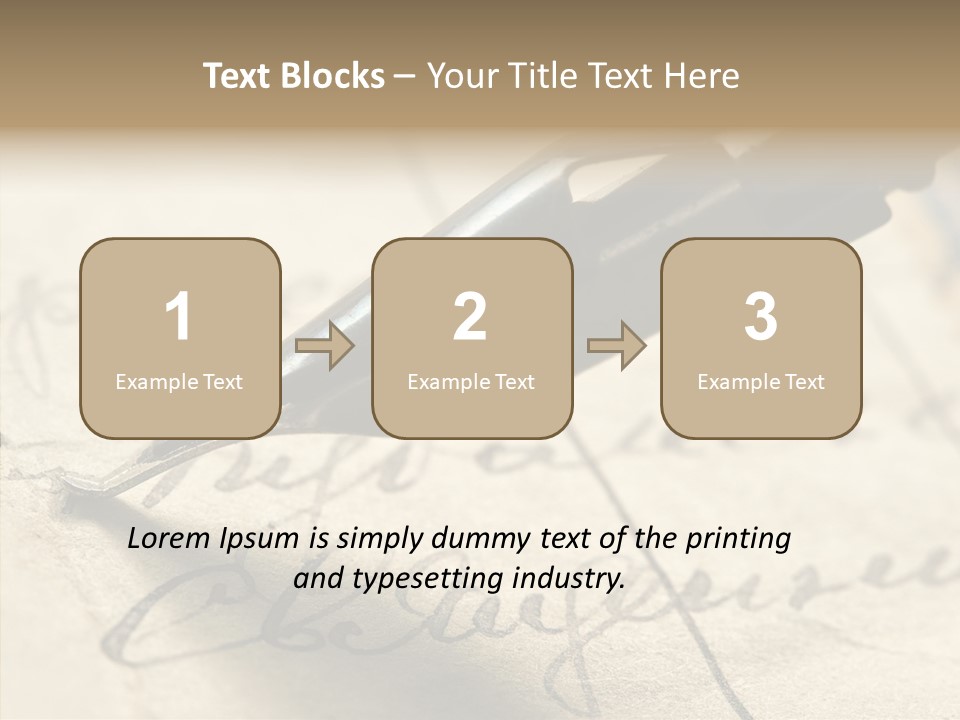 Aging Old Senior PowerPoint Template