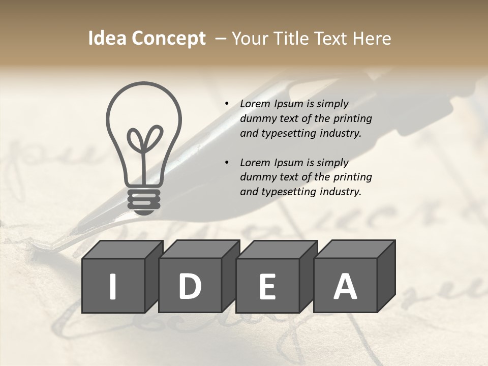 Aging Old Senior PowerPoint Template