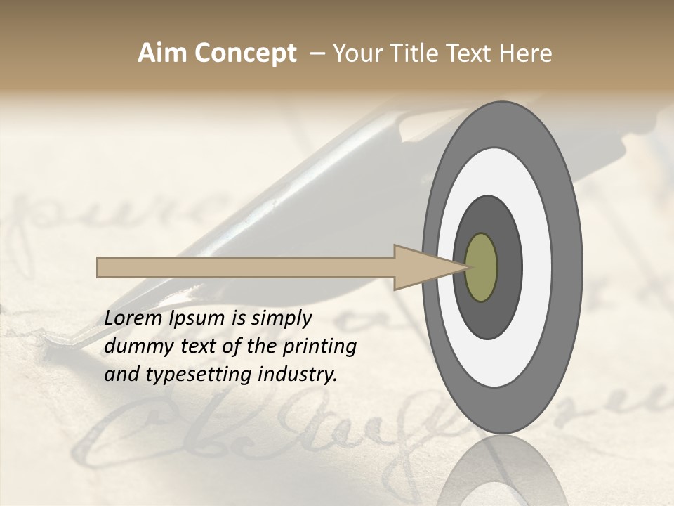 Aging Old Senior PowerPoint Template