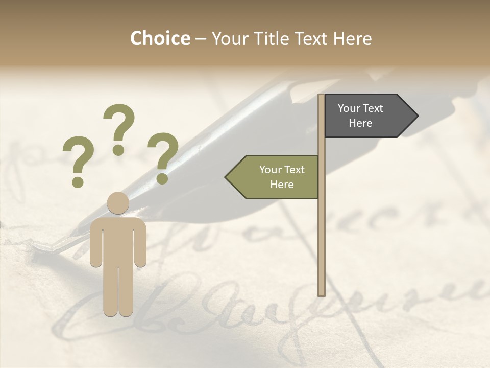 Aging Old Senior PowerPoint Template