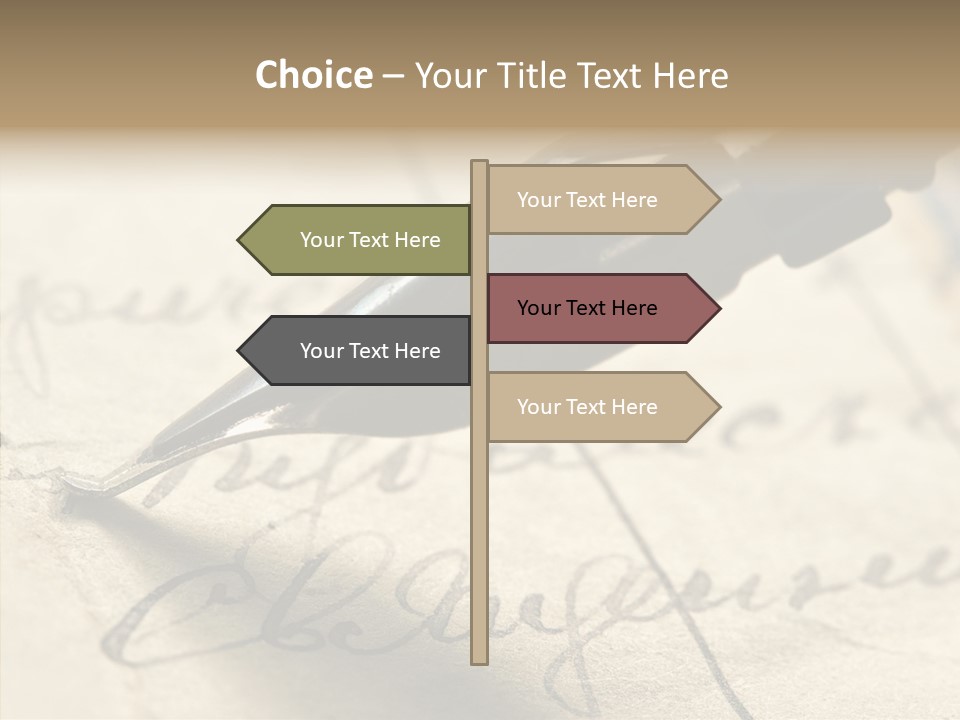 Aging Old Senior PowerPoint Template