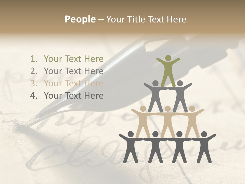 Aging Old Senior PowerPoint Template