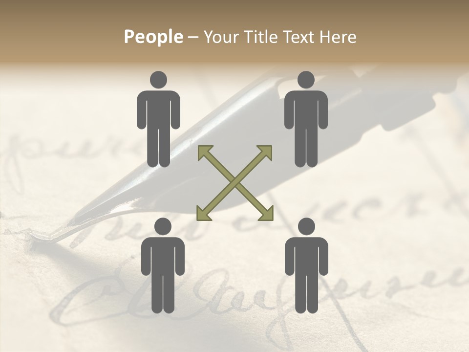 Aging Old Senior PowerPoint Template