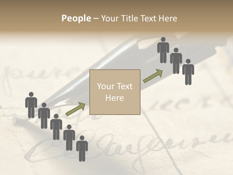 Aging Old Senior PowerPoint Template