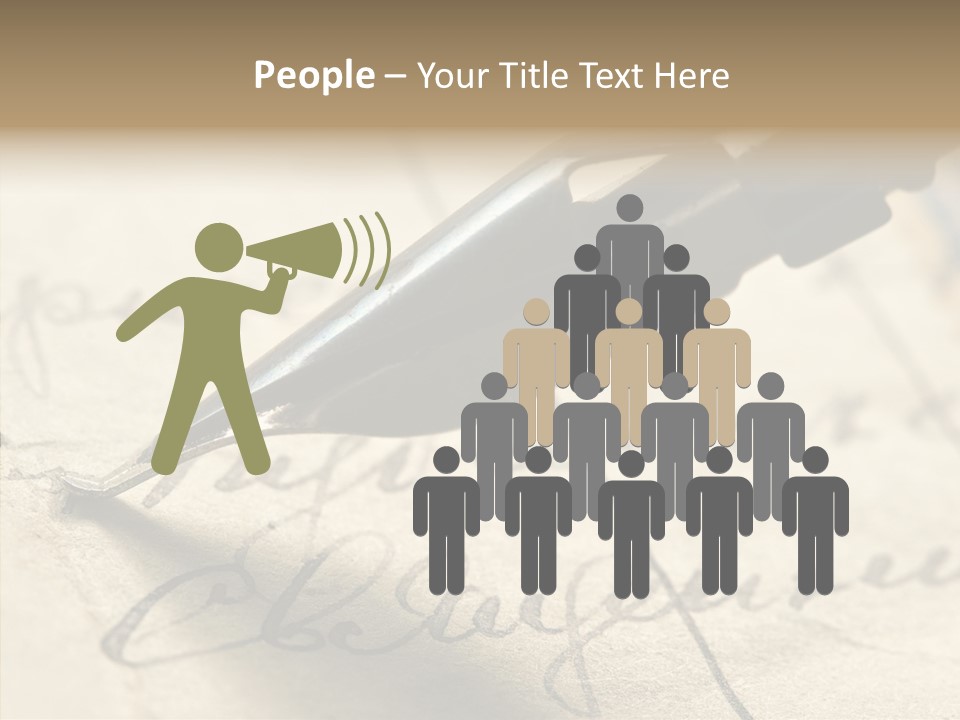 Aging Old Senior PowerPoint Template