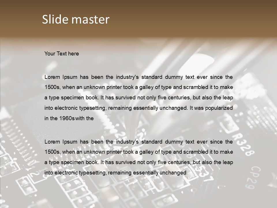 Hand Closeup Women PowerPoint Template