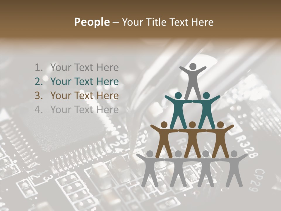 Hand Closeup Women PowerPoint Template