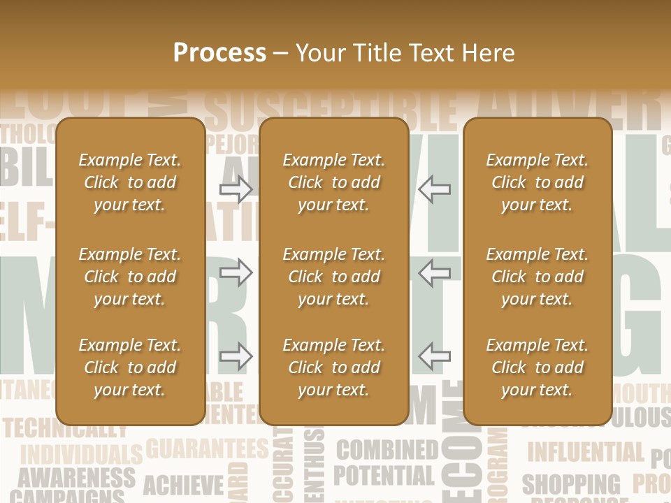 Senior  Hand Caregiver PowerPoint Template