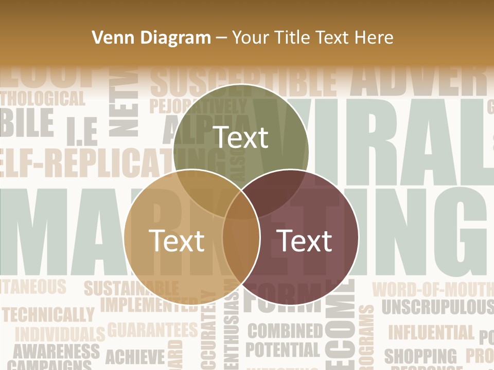 Senior  Hand Caregiver PowerPoint Template